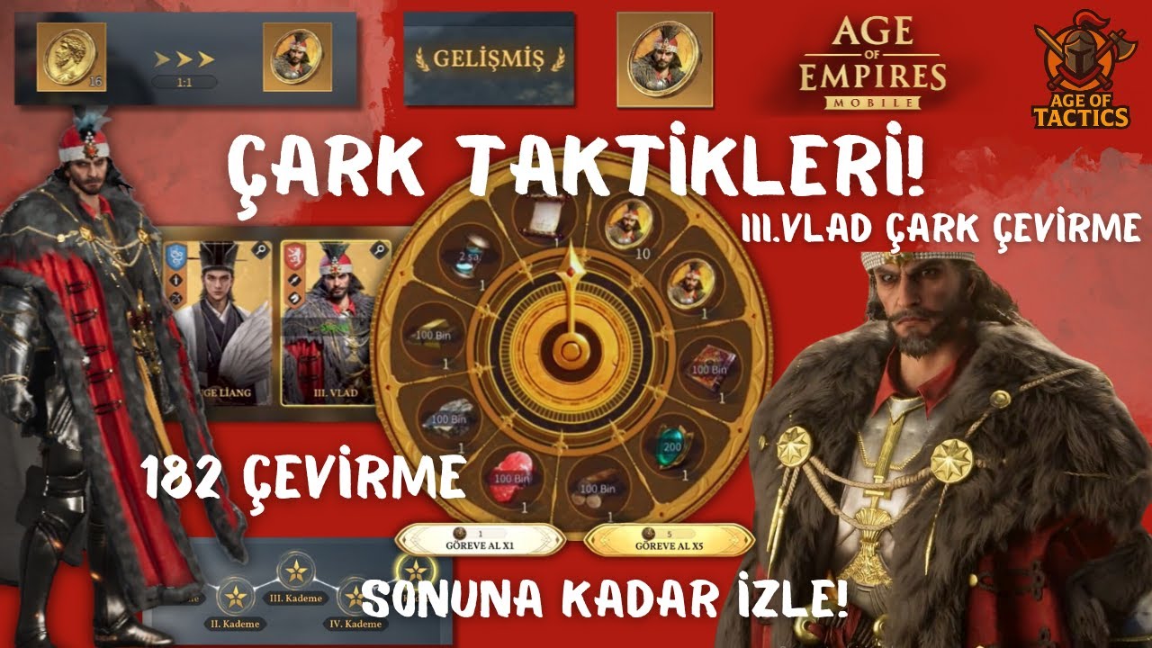 ÇARK TAKTİKLERİ! III.VLAD ÇARK ÇEVİRME (Sonuna kadar izlemelisin!)
