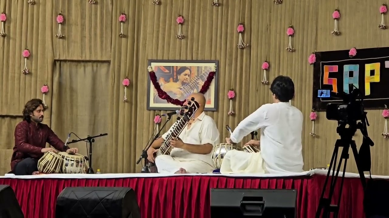 Original Indian sitar shujaat Khan, saptak 