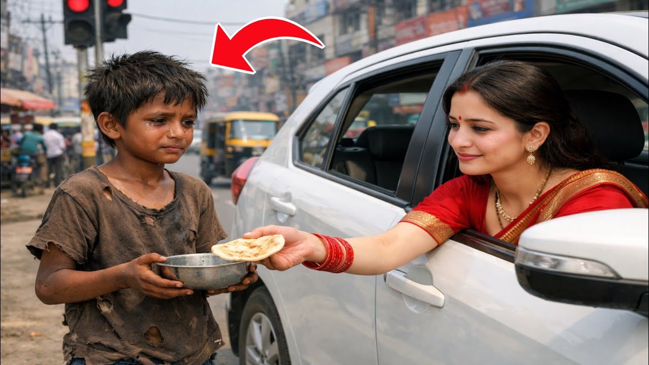 करोड़पति माँ VIP कार में बैठकर जा रही थी... उन्हीं का खोया हुआ बेटा उनसे भीख माँगने आ गया और फिर...