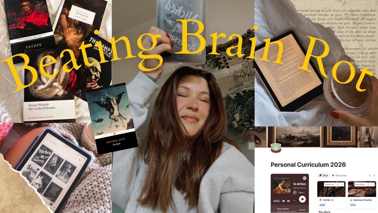 I don't know anything anymore... Creating a Personal Curriculum for Gothic Lit + Medieval Books