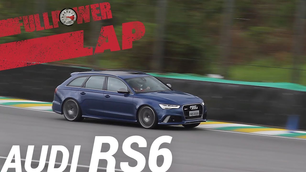 Audi RS6 Performance no FULLPOWER LAP: station monstruoso, V8 biturbo, em Interlagos (SP)
