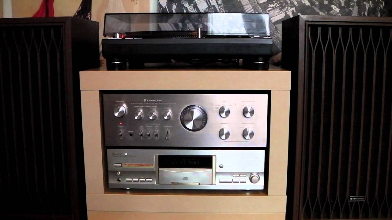 Kenwood KA-7150, Technics SL-1210, Pioneer PD-S06, Kenwood KL-444A