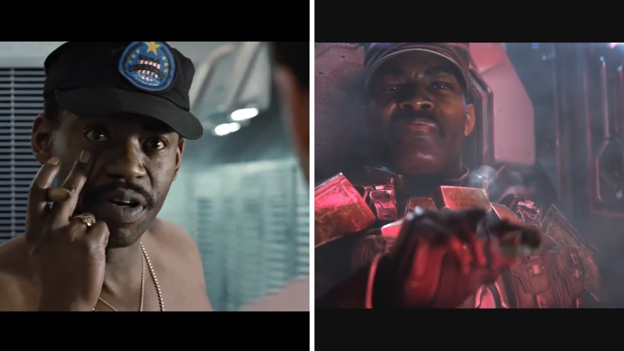 Scenes from Aliens(1986) that influenced Halo