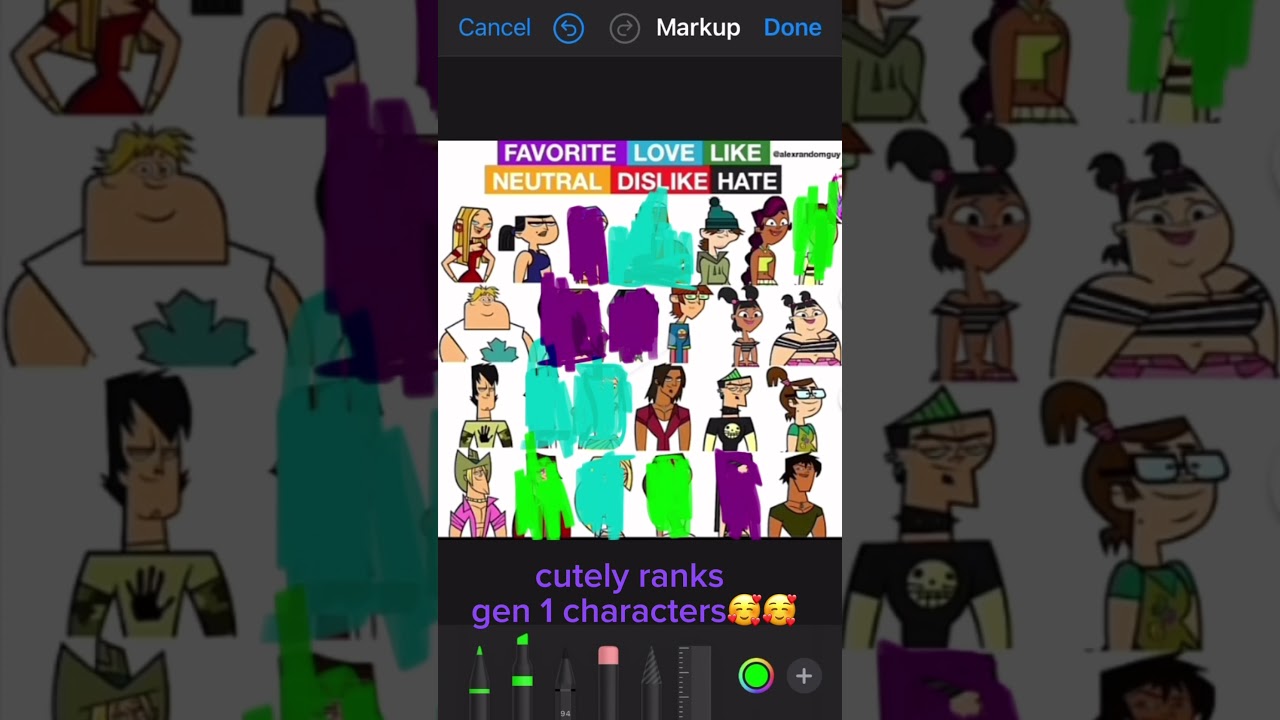 ranking gen 1 characters 🥰🥰 