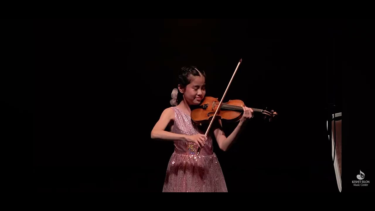 Lin Tokura(age 13) Paganiniana by Milstein