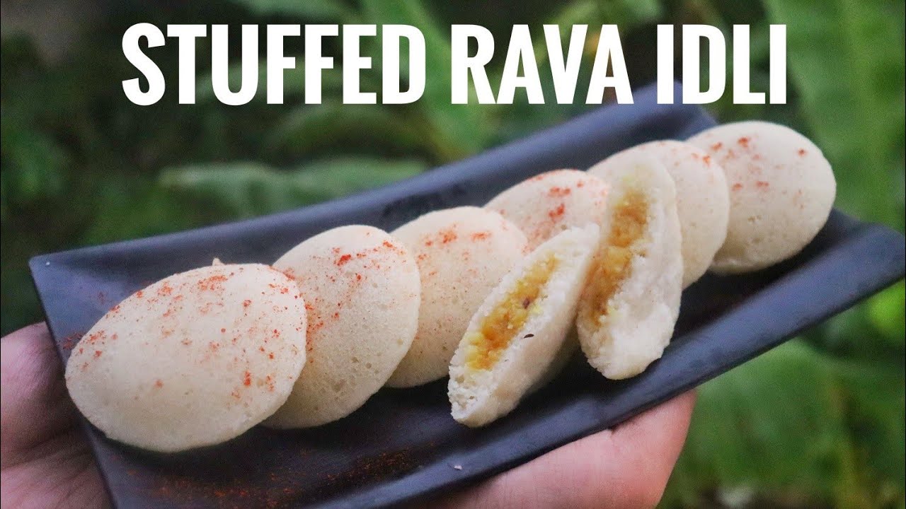Stuffed Rava Idli | Aloo Stuffed Idli | Rava Idli | Idli Recipes | Batata Vada Idli