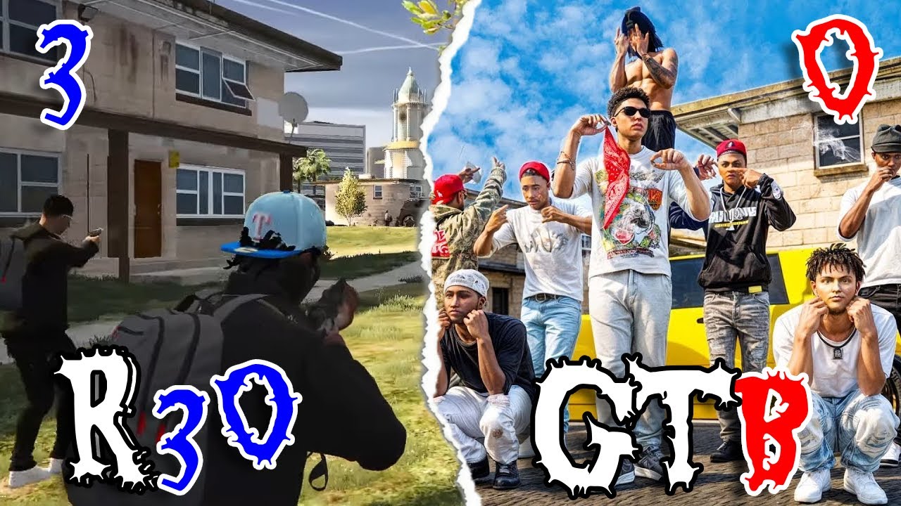 The War Between Rolling 30's Vs Ghost Town Bloods [New Leaf RP]