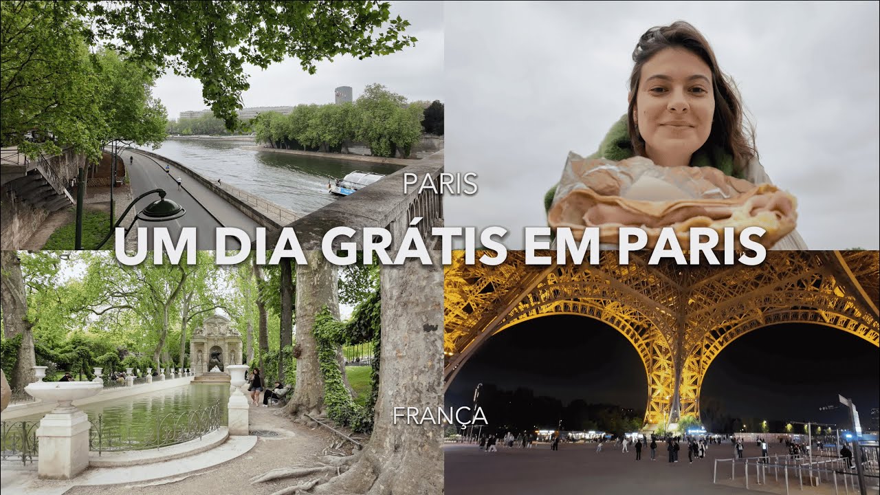 22 KM caminhando em Paris – O que fazer de GRAÇA + subir a Torre Eiffel