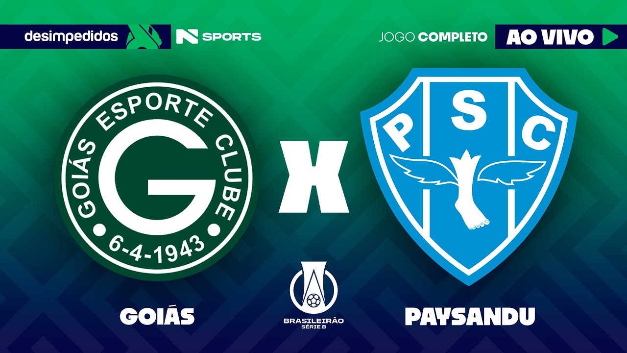 🔴GOI&Aacute;S X PAYSANDU | AO VIVO E COM IMAGENS | BRASILEIR&Atilde;O S&Eacute;RIE B 2025