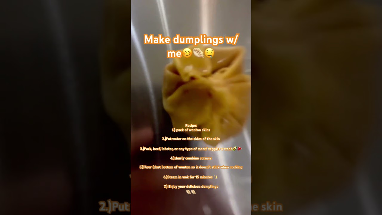 Delish Dumplings!