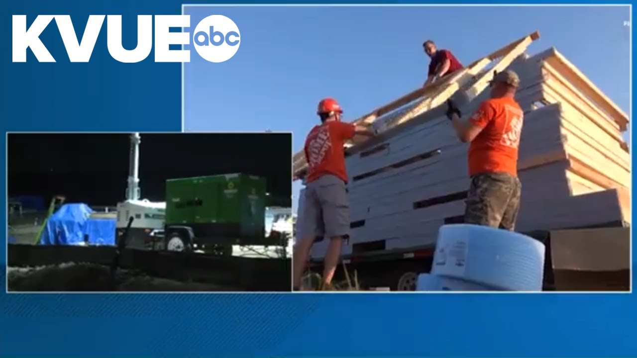 Volunteers to help build 25 homes near Austin through project started by Jimmy Carter