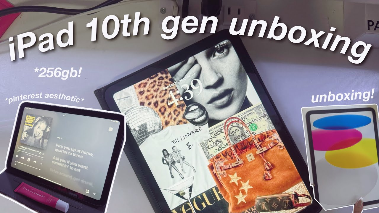 ⭐️ Распаковка iPad 10-го поколения 2025 | Что внутри + эстетическая сборка!