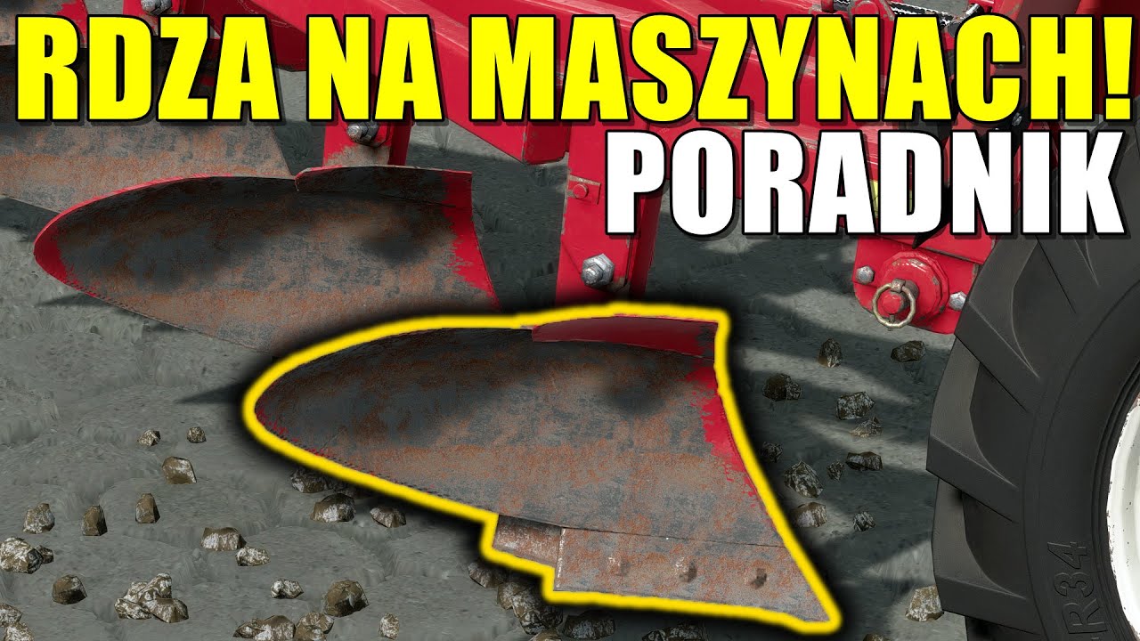 Jak dodać rdzę do maszyn w FS22? 🥸 PORADNIK
