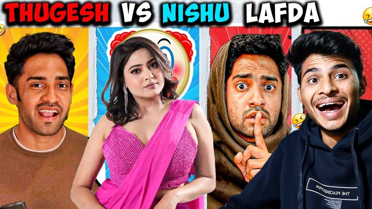 THUGESH VS NISHU TIWARI LAFDA CONTROVERSY NEW ROAST VIDEO 