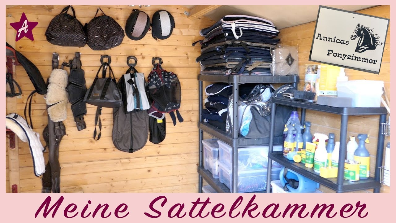 ROOMTOUR Pferde Zimmer I TRAUM Sattelkammer statt Reitschrank I Spind Update