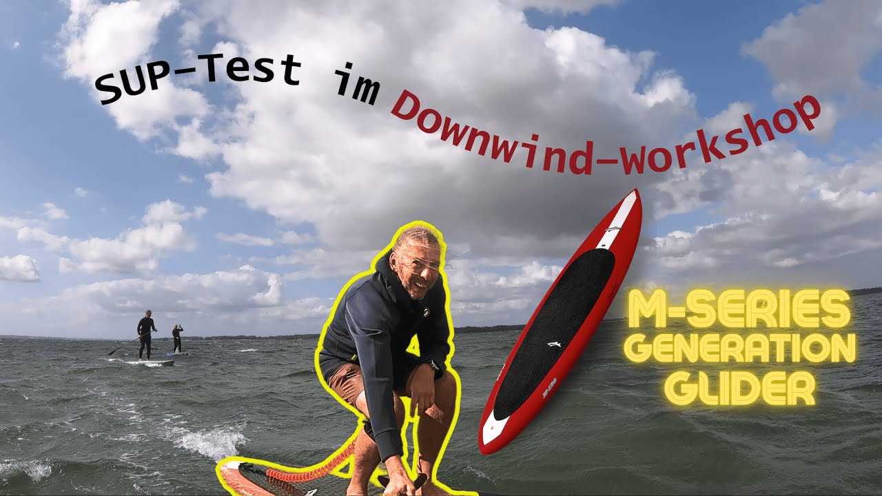 SUP-Test im Downwind-Workshop - Jimmy Lewis M 12.6x28
