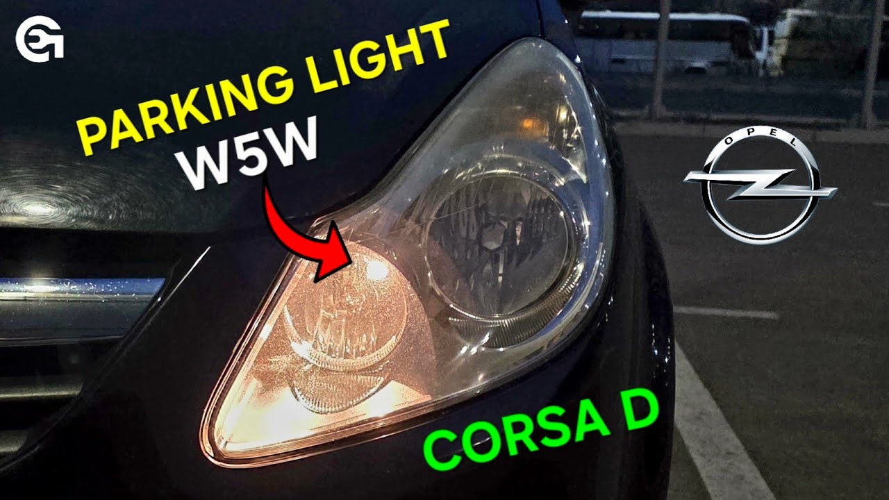 W5W Parking Light Bulb Change | Opel/Vauxhall Corsa D