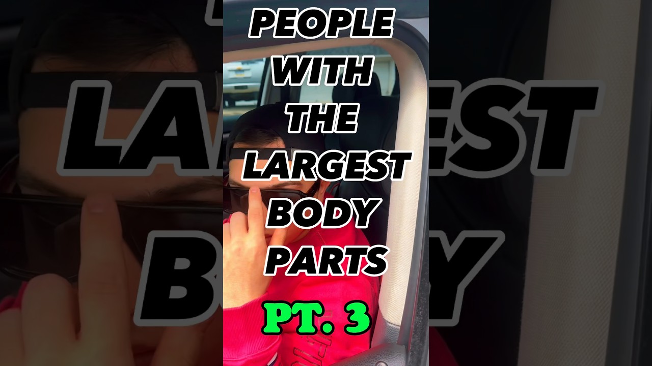 People the largest body parts #shorts #big #body #viral #hand
