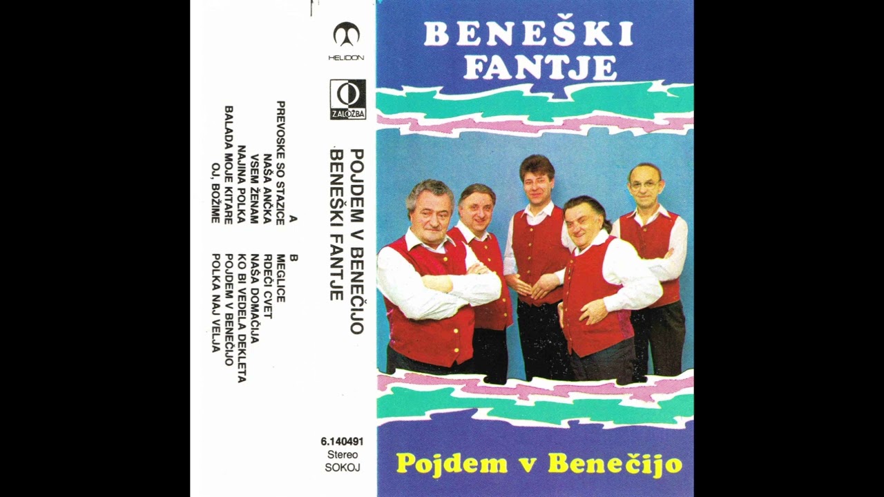Beneški Fantje- Pojdem V Benečijo, 1990, B