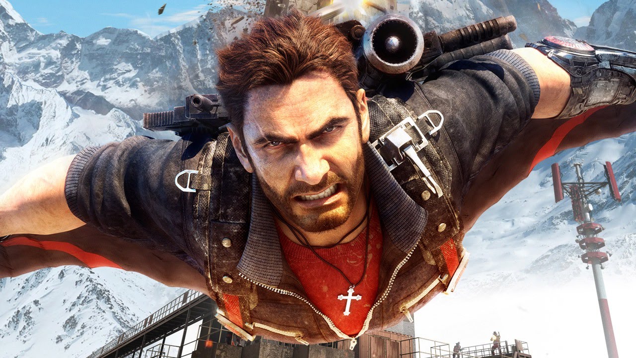 Flying Blind in Just Cause 3's Wing Suit Challenge