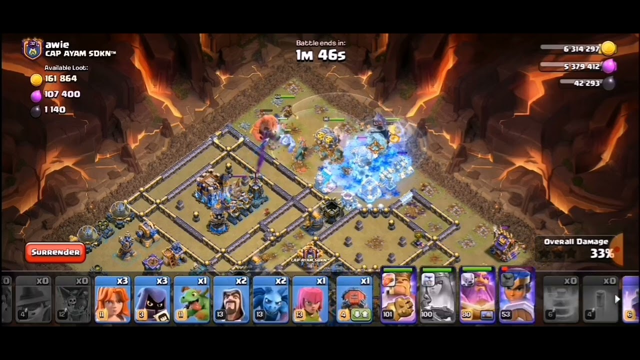 Classic War th18 #SANTOGAMING #FYP #viral #CLASHOFCLANS #highlight 