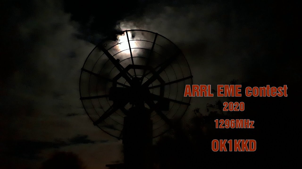 ARRL EME contest 2020 - 1296 MHz OK1KKD