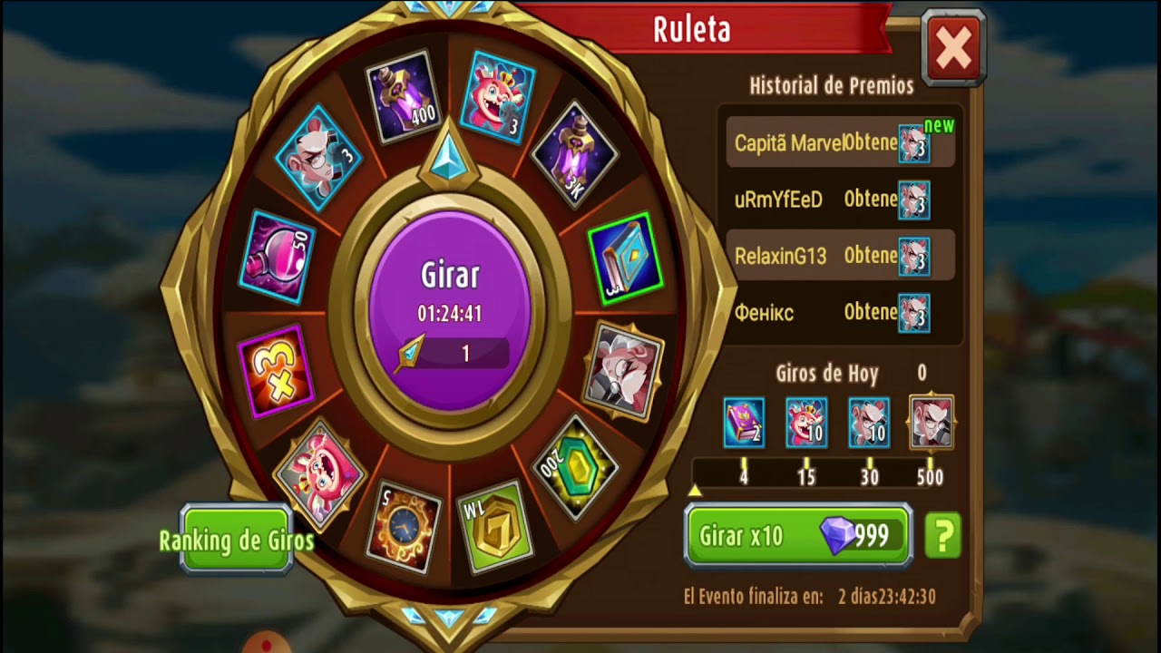 Magic Rush: Héroes ¿cuantos diamantes puede obtener semanales ?