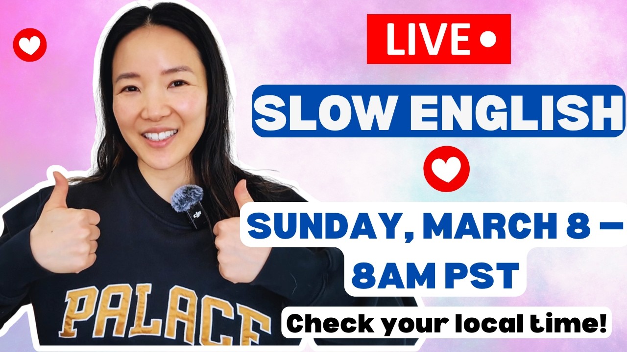 Learn English LIVE 🗣️🇺🇸 Improve Your Listening & Speaking Practice