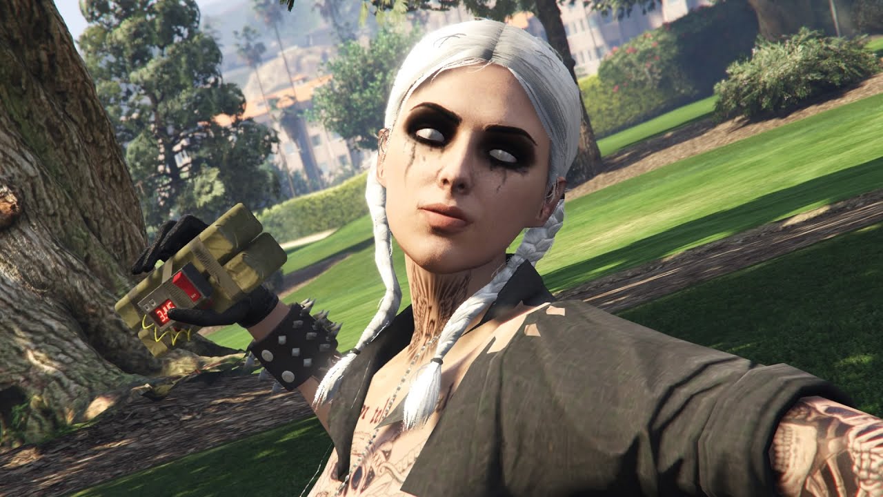 GTA 5 ONLINE, Attractive Female Character Creation Tutorial [Tryhard]