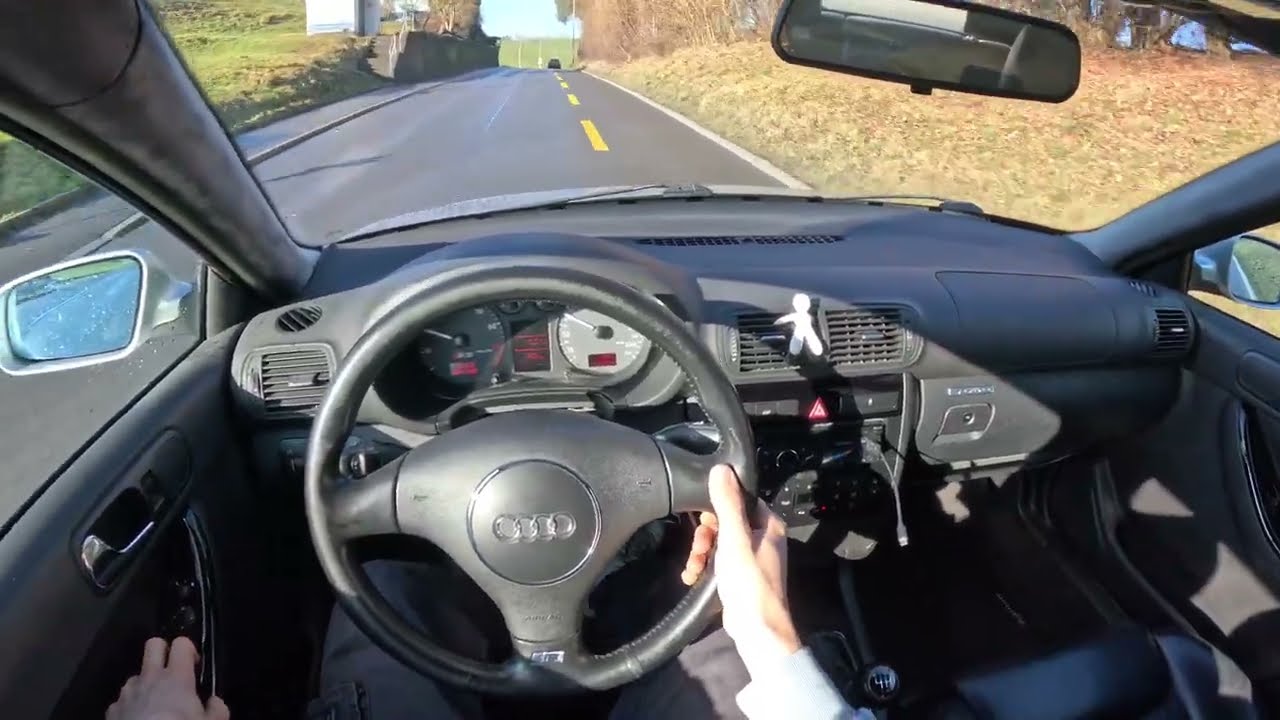Flipping my first car Audi s3 8l POV drive