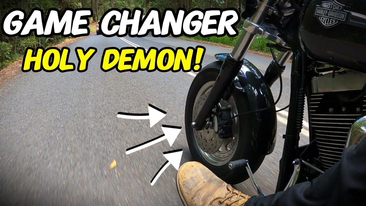 Модернизация передней подвески Harley | Тест прогрессивных пружин | В стиле видеоблога