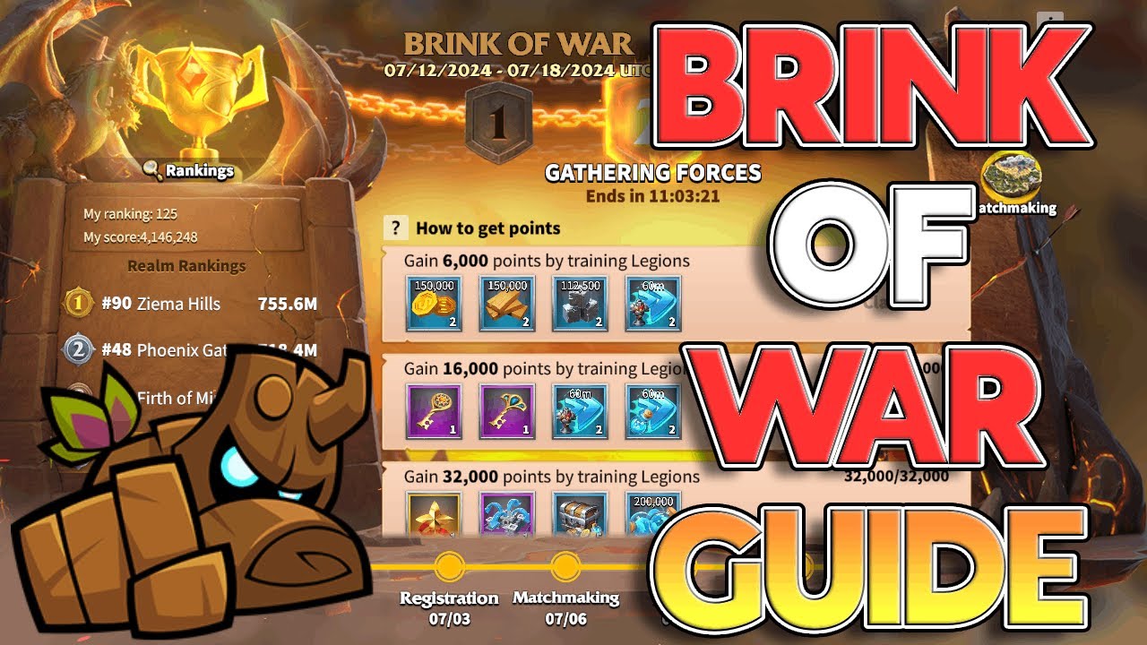 Как победить в BRINK OF WAR! | Руководство по Call of Dragons