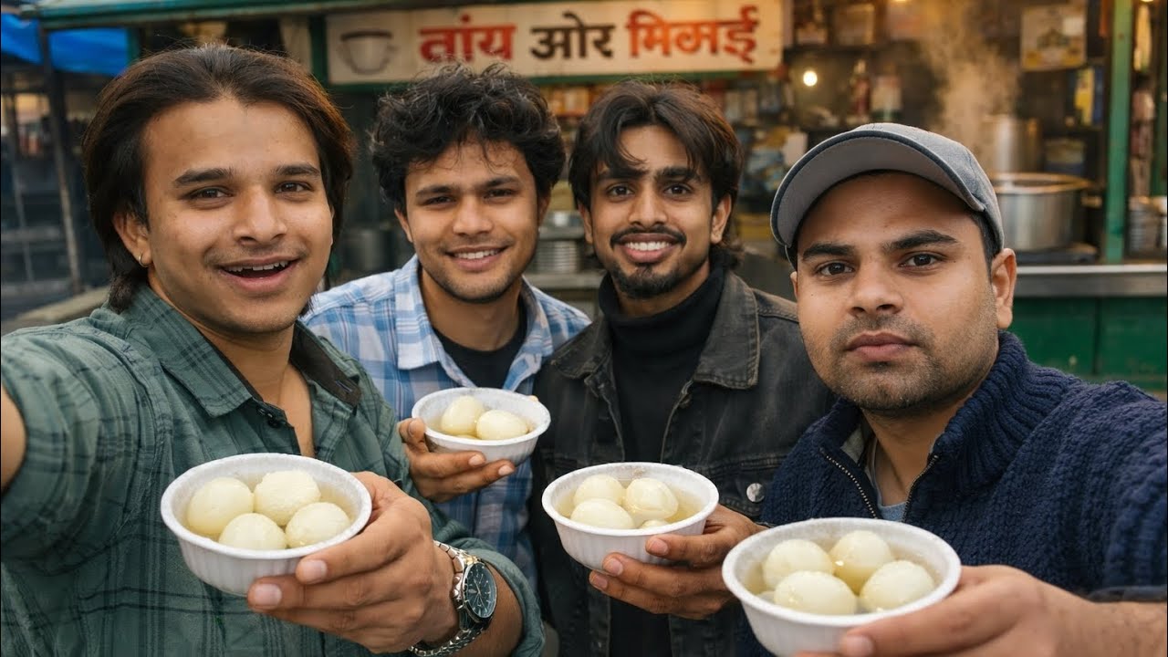DAY 20  | THE |  AAJ HAMNE KHAYE 20 RUPE   ME RASSGULLE KHAYE 