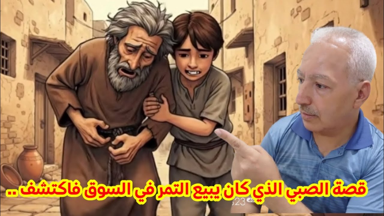 قصة الصبي الذي كان يبيع التمر في السوق فاكتشف