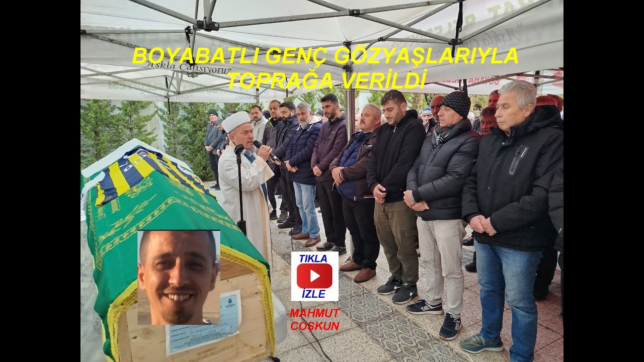 MUSTAFA TÜRK, GÖZYAŞLARI VE DUALARLA TOPRAĞA VERİLDİ