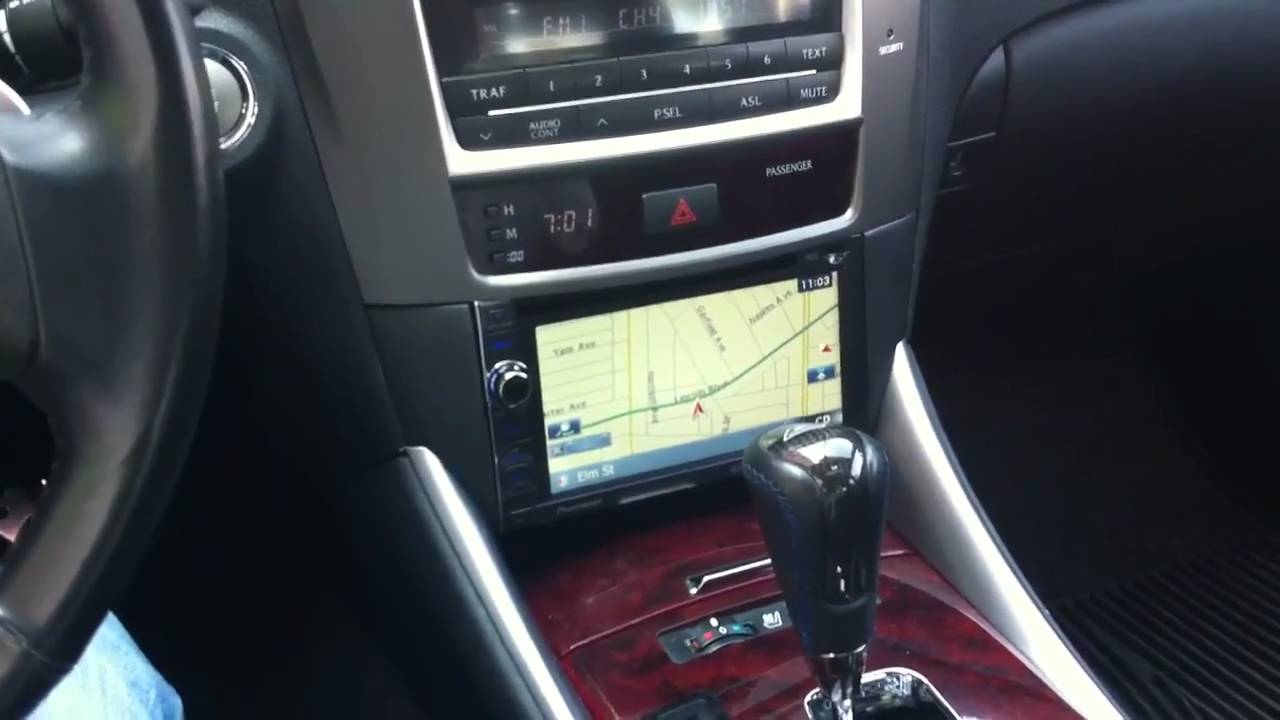 Lexus IS250 350 Double Din Pioneer Navigation Al & Ed's Marina Del Rey AVIC-X930BT