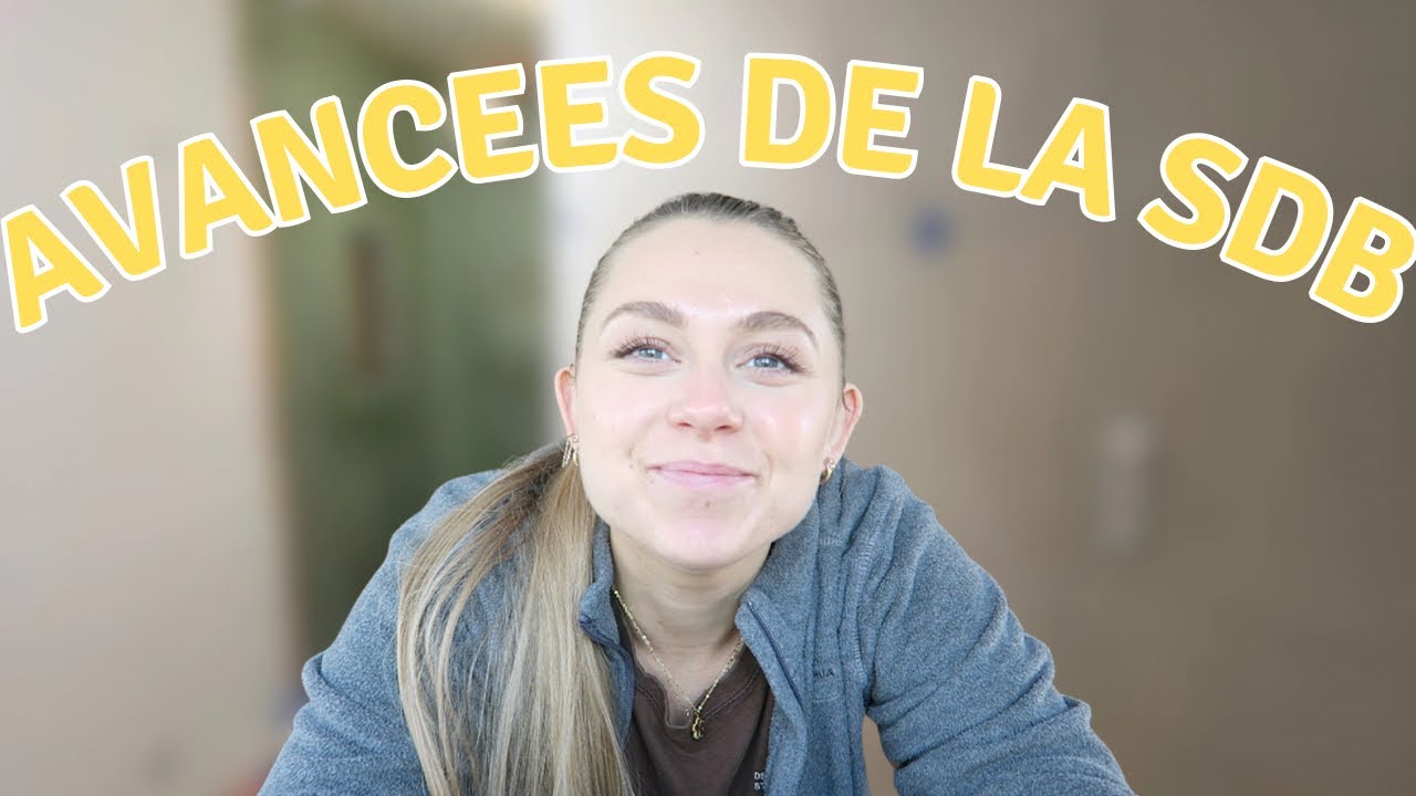SDB : on termine le carrelage & prépare la niche