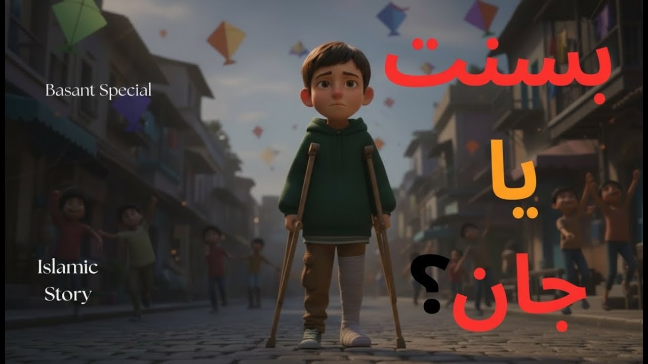 بسنت یا جان؟ |Islamic Parenting Message | Basant Story Cartoon | اسلامی سبق آموز کہانی