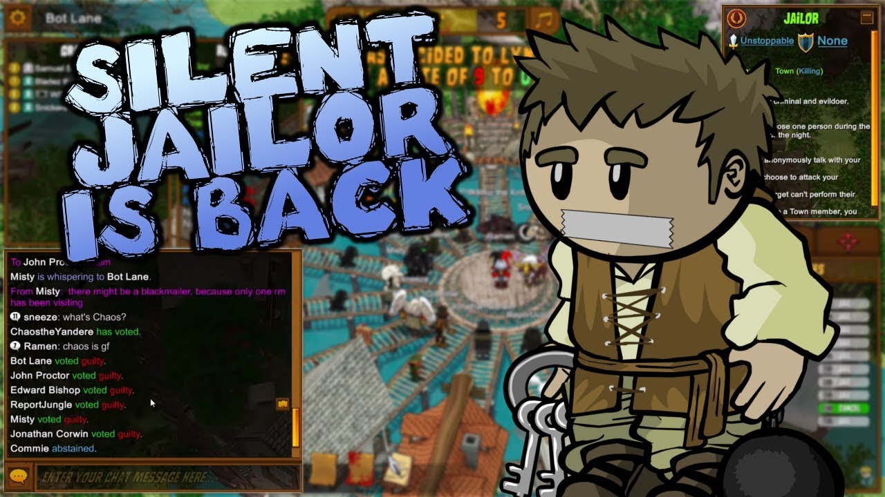 THE SILENT JAILOR IS BACK | Town of Salem Ranked - Jailor Strategy