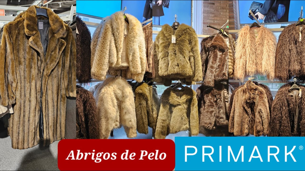 Primark Novedades Invierno Abrigos y Chaquetas de Pelo Tendencias Moda Otoño Invierno Outfits Abrigo