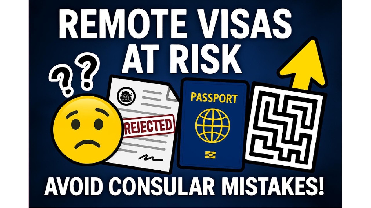 Remote Visas at Risk in Consular Legalization Maze—Secure Yours With This Expert 5-Step Guidance!