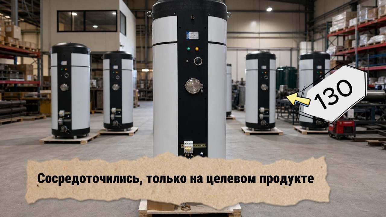 130. Мы сосредоточились только на целевом продукте