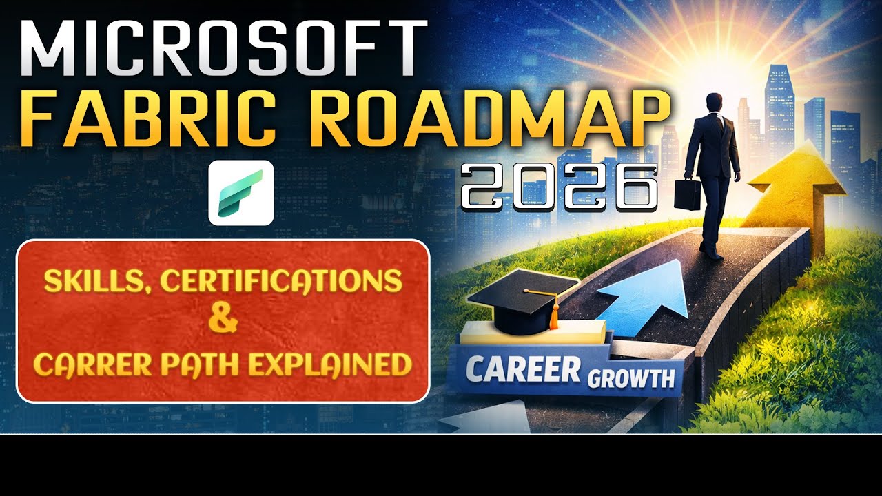План развития Microsoft Fabric до 2026 года | Пояснения к навыкам, сертификатам и карьерному пути