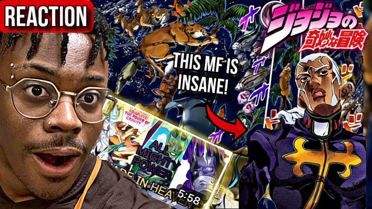 This Stand Is BROKEN ASF! The Most Terrifying Stand: Made In Heaven REACTION!
