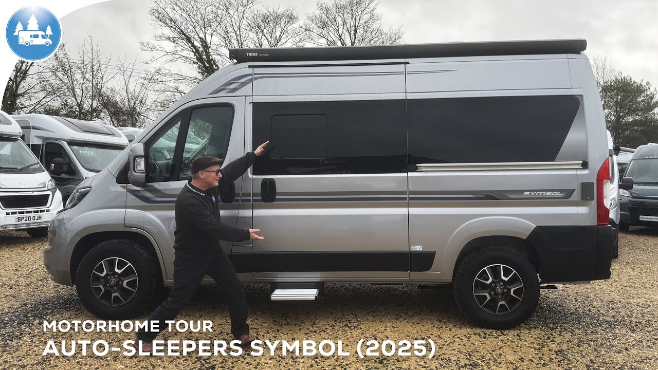 Motorhome Tour: 2025 Auto-Sleepers Symbol - This 5.41m Van Conversion Has Only Travelled 540 Miles!