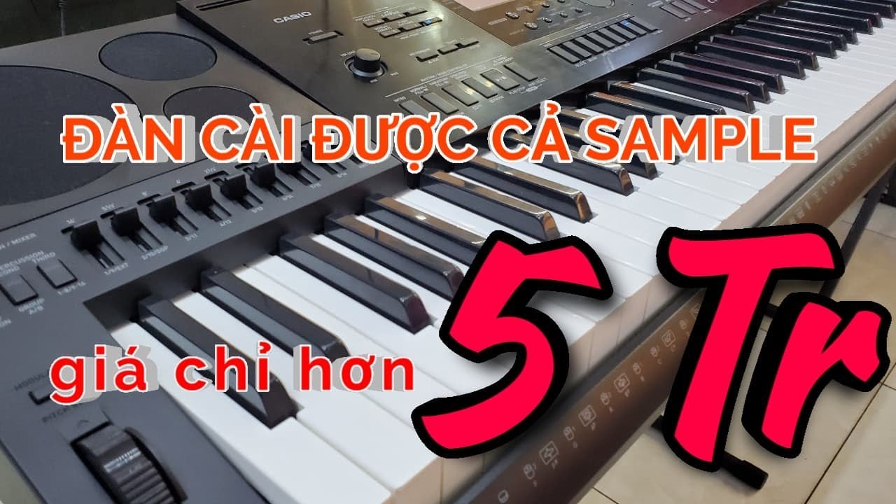BÁN CÂY ĐÀN ORGAN GIÁ RẺ | CASIO CTK 7200 , KÈM DỮ LIỆU ĐI SHOW