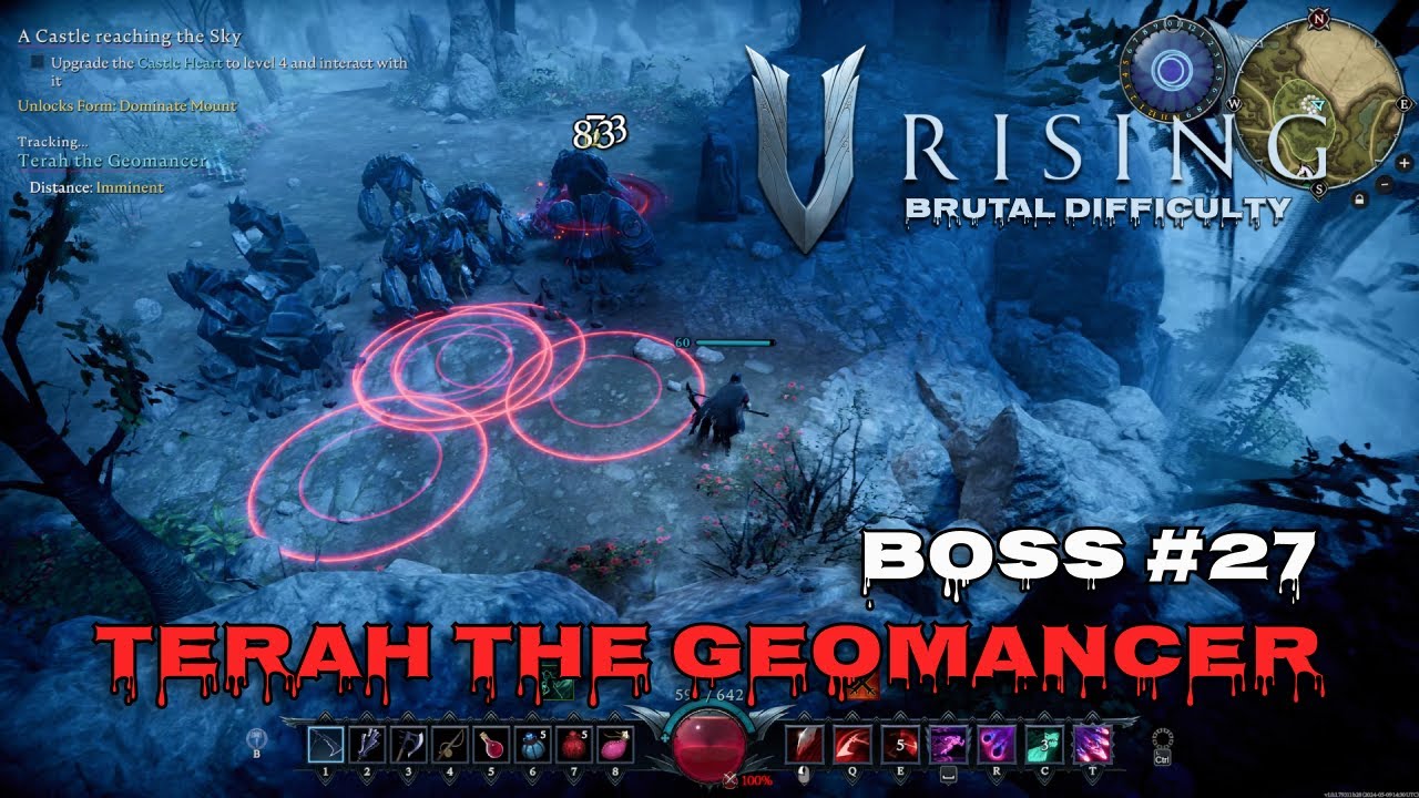 TERAH THE GEOMANCER | V Rising | Brutal | Solo