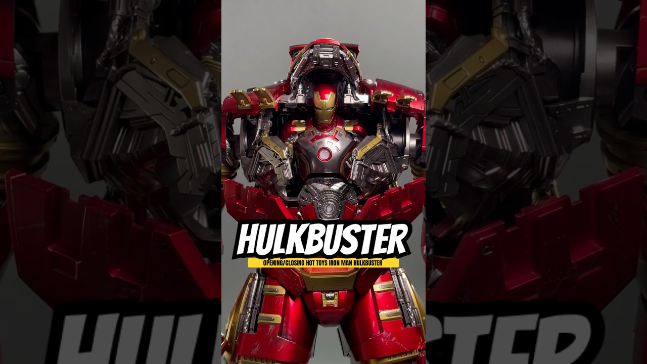 Opening and Closing: Hot Toys Marvel Studios Avengers Age of Ultron - Iron Man Hulkbuster #marvel