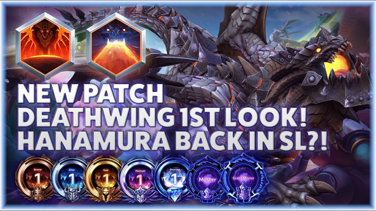 Deathwing Cataclysm - NEW PATCH DEATHWING FIRST LOOK! HANAMURA BACK IN SL?! - Bronze to Grandmaster