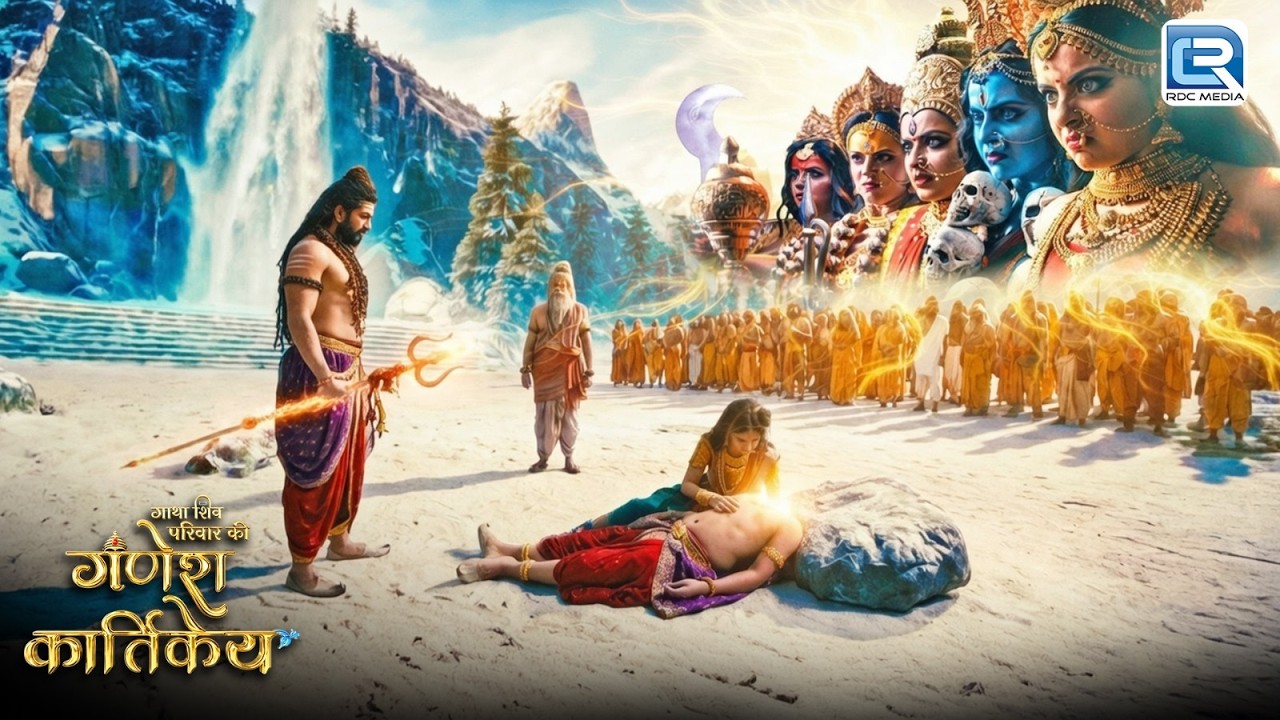 महादेव ने क्रोध में आकर पार्वती पुत्र पर चलाया त्रिशूल | Ganesh Kartikeya | Episode 09